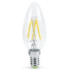 Лампа светодиодная LED-СВЕЧА-PREMIUM 7Вт 160-260В Е14 4000К 630Лм прозрачная ASD 