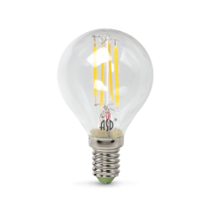 Лампа светодиодная LED-ШАР-PREMIUM 5Вт 160-260В Е14 4000К 450Лм прозрачная ASD