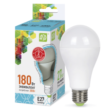 Лампа светодиодная LED-A60-standard 20Вт 160-260В Е27 4000К ASD