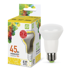 Лампа светодиодная LED-R63-standard 5Вт 160-260В Е27 3000К ASD